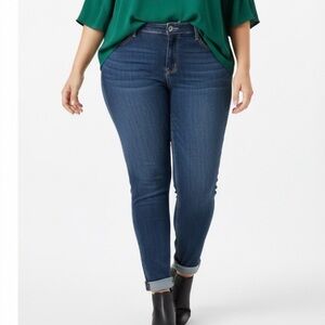 𝅺Source Of Wisdom Plus Size 20 Curvy Lady Woman Stretchy Denim Jeans